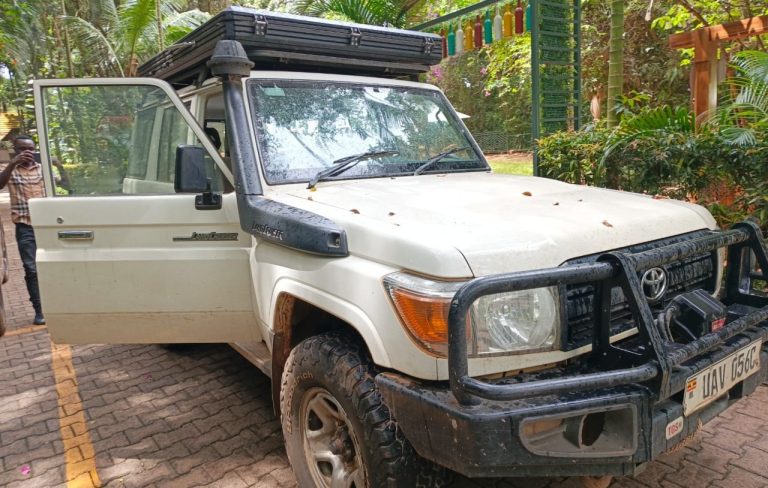 Our fleet of rental cars in Uganda